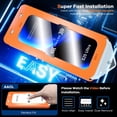 thumbnail image 3 of Protector de pantalla AACL de vidrio templado para Samsung Galaxy S25 Ultra 5G 6.9", paquete de 3, 3 of 6