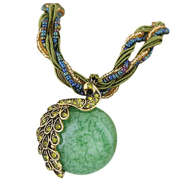 Collar Colgante Declaración Accesorios Bohemio Rhinestone Collares de Regalo para Mujer Colgantes