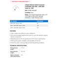 thumbnail image 2 of Liftgate Release Switch Connector - Compatible with 2000 - 2006 GMC Yukon XL 1500 2001 2002 2003 2004 2005, 2 of 2