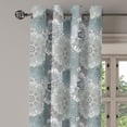 thumbnail image 2 of Ambesonne Ethnic Grommet Curtain, Oriental Style, 50" x 84", Blue, 2 of 6