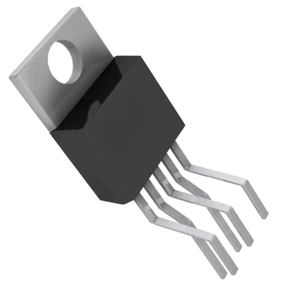 LT1129IT Integrated Circuit Linear Voltage Regulator Positive Adjustable 1 Output 700mA TO220-5