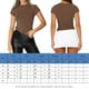 thumbnail image 2 of Blusa Mangas Cortas Kuymtek Femme Basique Marrón T XL para Mujer, 2 of 6