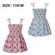 thumbnail image 2 of Vestido para niña pequeña, vestidos de verano para niños pequeños, falda cómoda para niñas, vestido tipo túnica de verano para playa, 2 piezas, 110cm, 2 of 6