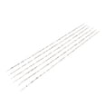 thumbnail image 4 of Colored Necklace Chain, 6PCS Stainless Steel Anti Entanglement Beaded Eyeglass Necklace Chains Oxidation Resistant  For Gifting For Clothing ANGGREK Negro, 4 of 8