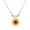 Silver, variant on HOARBOEG Sunflower Pendant Necklace for Women's Alloy Sunflower Necklaces Metal Jewelry Crafts Valentine's Day Necklaces Mother's Day Gifts for Mom