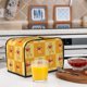 thumbnail image 5 of Funda para tostadora de 2 rebanadas con diseño de Winnie The Pooh, funda protectora contra el polvo y las huellas dactilares para pan, de poliéster, fundas para pequeños electrodomésticos de cocina, 5 of 6