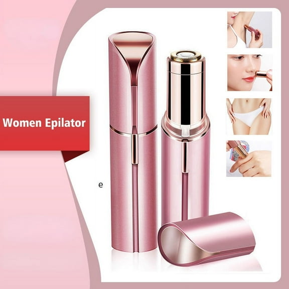 Electric Eyebrow Trimmer Mini Eye Brow Epilator Facial Lipstick Shape Hair Removal Portable Women Painless Razor Shaver Tool