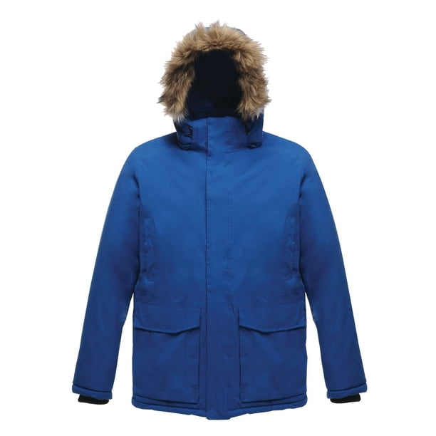 Regatta Professional - Chaqueta parka impermeable de invierno modelo Ice Storm para hombre (Azul) Regatta UTRG2170_P