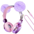 thumbnail image 1 of tredstone Children Headset Cartoon Wired 3.5mm Kids Headphone Plastic Adjustable Headphone for Phone Computer, 1 of 8