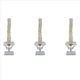 thumbnail image 1 of 3X Columna Vertebral de 45 cm con Modelo PéLvico, Modelo AnatóMico Humano de la Columna Vertebral, Modelo de Columna Vertebral + Soporte Fexible, 1 of 5