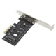 thumbnail image 2 of Ssd Adapter Card Pci-e To Ngff Card Pci-e Riser Card Host Controller Expansion Card SSD Adapter Card PCIE 3.0 X4 To M.2 NGFF Hard Drive Universal Host Controller Expansion, 2 of 8