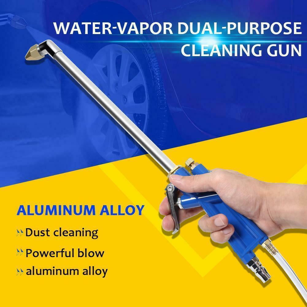 Engine Cleaning Alloy Air Blow Gun Remove Dirt Grease Oil With120cm Siphon Hose