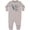 AC-Heather Grey, variant on Inktastic Shakespeare Hamlet Madness Baby Fleece Romper