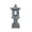 Grey2, variant on Pagoda Garden Statue Solar Lantern, Resin Japanese Zen Pagoda with LED Light, Decorative Landscape Accent for Yard Patio Lawn, Outdoor Meditation & Garden Decor