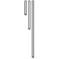 thumbnail image 2 of Kichler Lighting - Stem - Accessory - 12 x 0.5 Inch Stem-Chrome Finish, 2 of 2