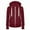 A04-Red, variant on yoeyez Oversized Zip Up Hoodie for Women Long Sleeve Fleece Hooded Sweatshirts Fashion Loose Fit Drawstring Hoodies Jacket Black S