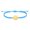 Aquarius, variant on Men Women 12 Zodiac Round Disc Pendant Woven Bracelet Astrology Symbol Charm Lucky Wristband Colorful Braided Wrist Jewelry Virgo