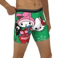 thumbnail image 4 of Lsque Sanrio Pattern Men's Performance Stretch Underwear, Athletic Long Leg Briefs，Moisture-Wicking-XX-Large, 4 of 6