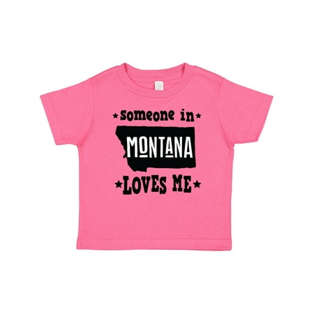 

Inktastic Montana Someone Loves Me Boys or Girls Baby T-Shirt