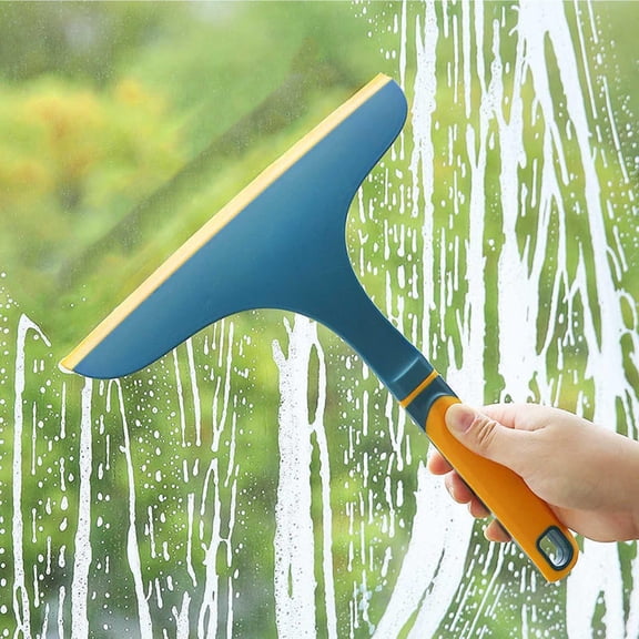sruoe Shower Squeegee for Glass Doors, Squeegees for Cleaning Windows, Shower Scraper Squeegee, Indoor Glass Window Squeegee, Floor, Mirror Cleaner, Silicon Squeegees
