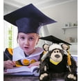 thumbnail image 6 of DolliBu Black Bear Graduation Plush Toy - Super Soft Plush Graduation Stuffed Animal Dress Up with Gown & Cap with Tassel Outfit - Congratulatory Graduation Gift - 12.5 Inch, 6 of 6