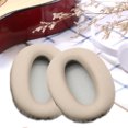 thumbnail image 4 of [Marrón] Adecuado para fundas Sony/Sony WH-1000XM3 orejeras 1000XM3 montadas en la cabeza fundas cuero para orejas esponja algodón (marrón), 4 of 8