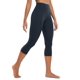 thumbnail image 1 of Pantalones CRZ YOGA Butterluxe Capri de Cintura Alta 48 cm Azul Marino M, 1 of 5