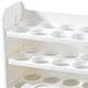 thumbnail image 3 of Contenedor de huevos de 3 niveles, organizador de huevos para nevera, soporte para huevos para cajón de encimera, 3 of 5