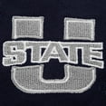 thumbnail image 3 of Women's Stadium Athletic Navy Utah State Aggies Arched Name Full-Zip Hoodie, 3 of 3