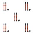 thumbnail image 3 of Advancent Wheel Valves Kit with Rubber Base Bike Cycling Pump Accessories Core Tubeless Stem Vacuum Tool Repair Parts Nozzle for Using Type2 NO2 Advancent CBP126651, 3 of 4