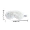 thumbnail image 3 of serony Plush Eye Mask Elastic Band Travel Sleeping Mask Solid Color Cute Blindfold Eye Cover, 3 of 9