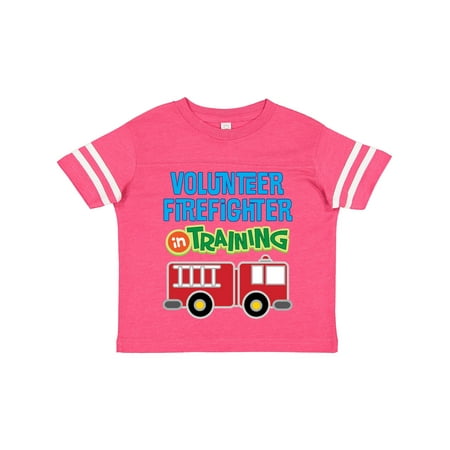 

Inktastic Volunteer Firefighter in Training Gift Toddler Boy or Toddler Girl T-Shirt