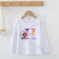 thumbnail image 3 of Gabbys Dollhouses-Sudadera fina con letras A B C para niñas, ropa para niños, camisa larga, ropa para niños, invierno, Otoño, regalos, 3 of 5