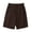 Coffee, variant on MOJOGO Athletic Shorts for Women and Men Summer Elastic Waist Shorts with Zipper Pocket Breathable Mesh Shorts for Running Basketball Wear Neon Green S