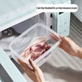 thumbnail image 5 of EGNMCR Storage Containers Fresh Food Storage Container Refrigerator Organizer Reusable For Meat Clear | | Home & Garden | Kitchen, Dining & Bar | Food Storage Containers Storage can, 5 of 5