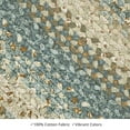 thumbnail image 5 of Homespice Baja Blue Reversible Blue Cotton Rug 4' x 6' Rect. Braided Area Rug, 5 of 6