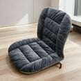 thumbnail image 4 of Soft Seating Cushion with Integrated Backrest Support for Home Use Polyester Fiber Fill Non- Cushion 90x45cm, 4 of 4