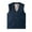 Dark Blue, variant on FAHUOMU Plus Size Men's Casual Outdoor Travel Vest Denim Cotton Utility Vest Button Up V-Neck Outdoor Work Outerwear With Pockets Waistcoat