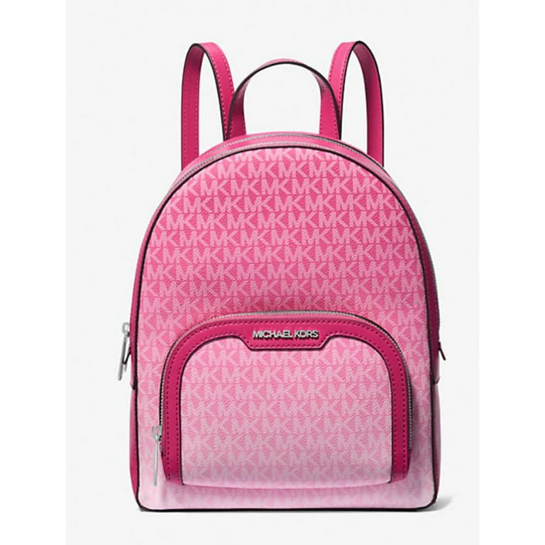 MICHAEL KORS シグネチャーモノグラムロゴ リュック ピンク MICHAEL KORS シグネチャーモノグラムロゴ リュック ピンク