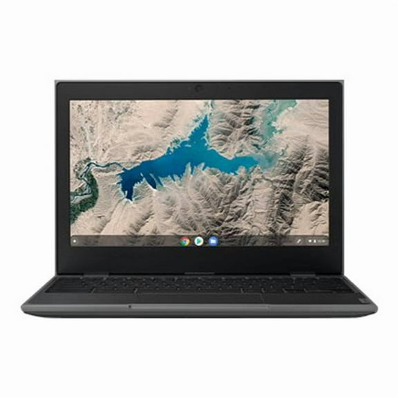 Lenovo Chromebook 100e 2nd Gen 11.6" HD Notebook Computer, Intel Celeron N4020 1.10GHz, 4GB RAM, 32GB eMMC Flash Memory, Chrome OS, Black
