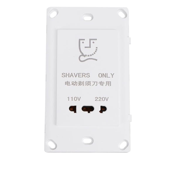 1 Uds. Enchufe para afeitadora para Hotel