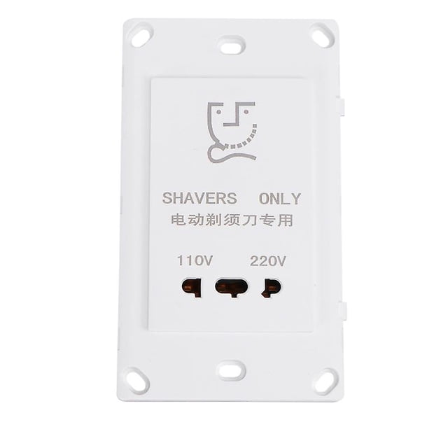 1 Uds. Enchufe para afeitadora para Hotel