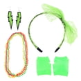 thumbnail image 3 of BEADCEST 1 Set Copper Bracelet for Cosplay Light Green Lace Women Accessories, 3 of 7
