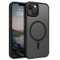 thumbnail image 1 of Ultra-Slim Matte Texture Phone Case - Shockproof, Wireless Charging Compatible, and Sleek Design for iPhone 12/13/14/15 with Precise Cutouts and Raised Edges for Enhanced Protection, 1 of 5