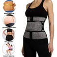 thumbnail image 6 of Vaslanda Women Neoprene Sauna Waist Trainer Corset Sweat Belt Weight Loss Compression Trimmer Workout Fitness, 6 of 6