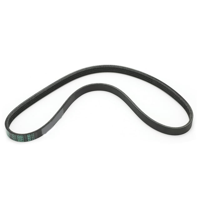 11287520177, Air Conditioner Compressor Belt Black Synthetic Rubber AC Compressor Belt Constant Tension Replacement For 335d 2009-2011 For Repair