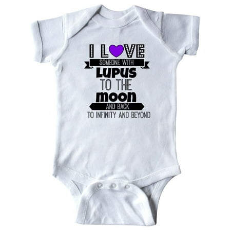 

Inktastic I Love Someone With Lupus Gift Baby Boy or Baby Girl Bodysuit
