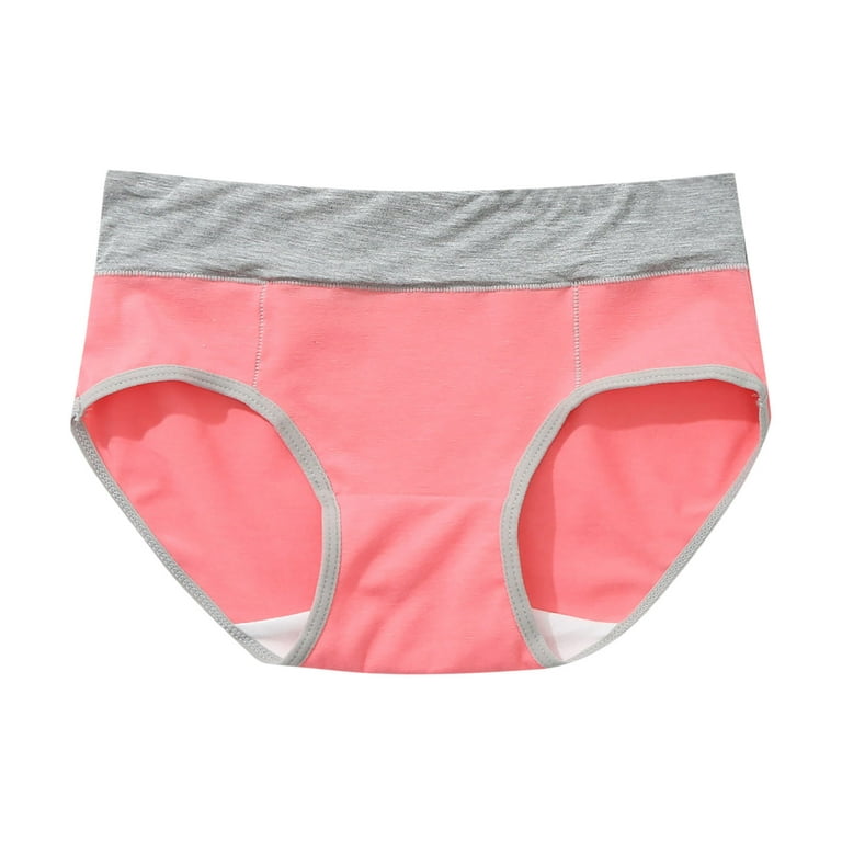 QWERTYU High Waisted Underwear for Women Tummy Control Panties