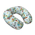 thumbnail image 2 of Disketp Cartoon Car Racing Travel Pillow Memory Foam Neck Pillow Support Pillow for Camping, Sleeping Rest Cushion Airplane Pillow, 2 of 8