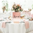 thumbnail image 2 of Koyal Wholesale Rose Gold Glitter Wedding Signs 8.5 x 11", Set of30Pack, 2 of 5